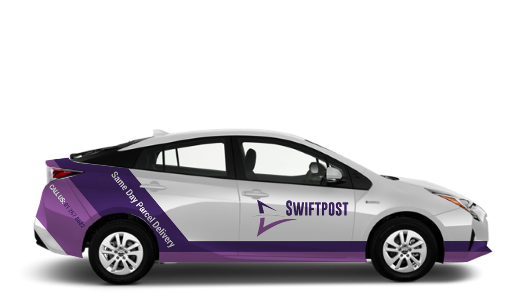 Same Day Parcel Delivery - Swiftpost car