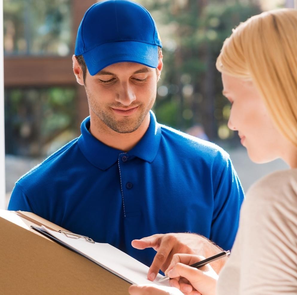 Swiftpost Courier Van conducting Same Day Courier Service Ireland